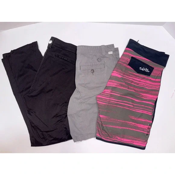 Mens Wrangler dress/active pants 34/30, Magellan 33w shorts, salt‎ life swim 34w - Picture 2 of 15